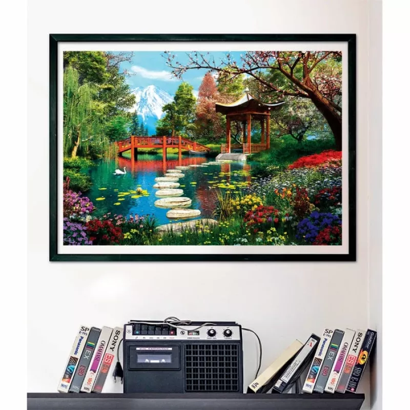 Clementoni High Quality Collection Fuji Garden Παζλ 1000 τεμ. Τοπίο
