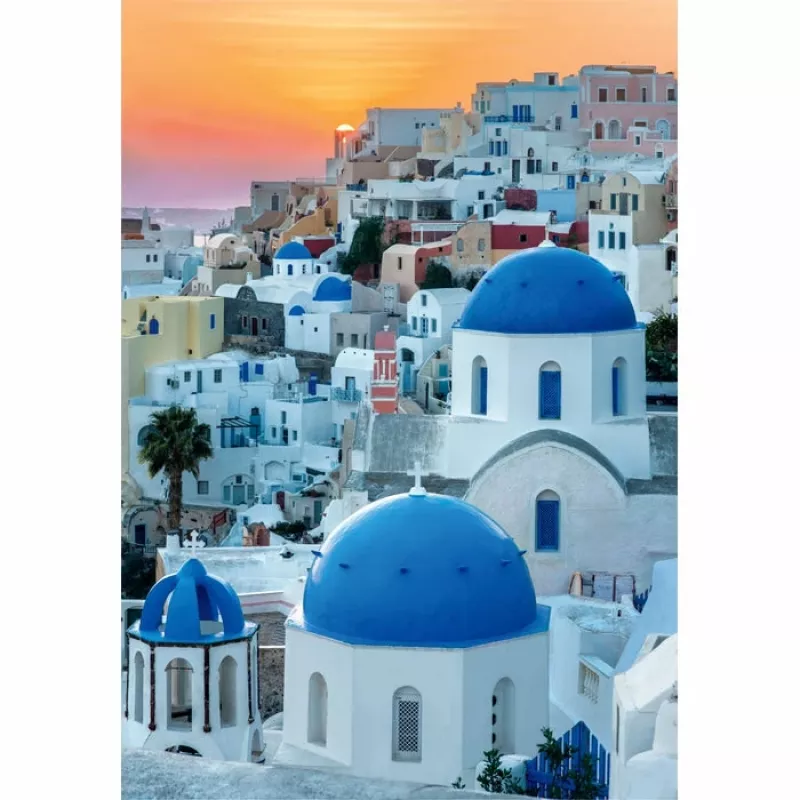 Clementoni High Quality Collection Santorini Παζλ 1000 τεμ. Τοπίο