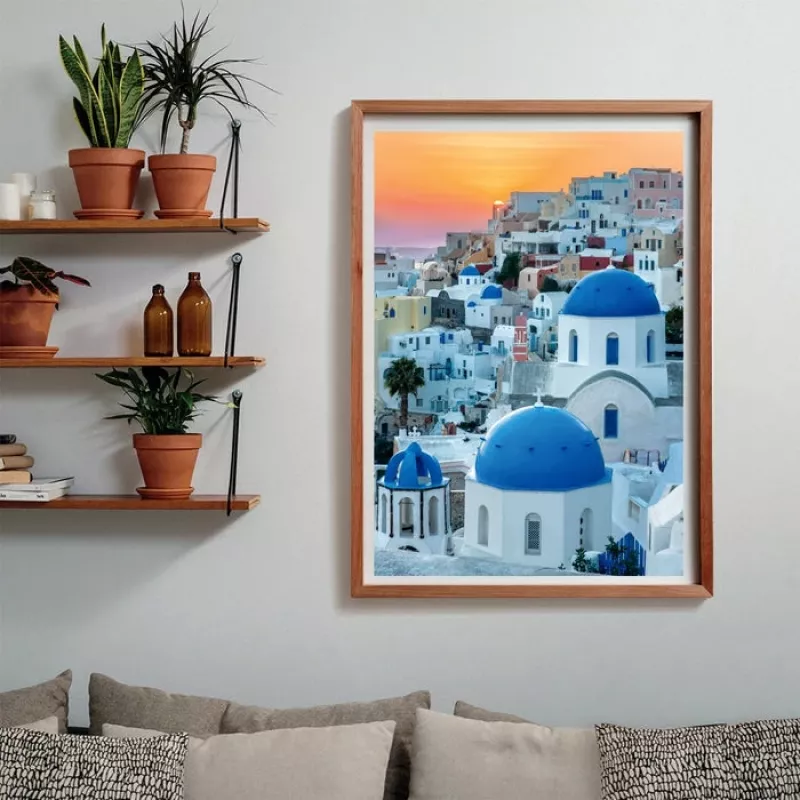 Clementoni High Quality Collection Santorini Παζλ 1000 τεμ. Τοπίο