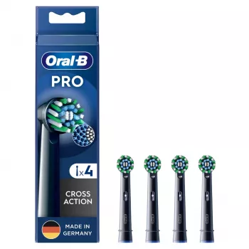Oral-B CrossAction 4 τεμ. Μαύρο