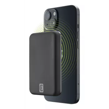 Cellularline Ασύρματο power bank MAG 5000 Φορητός φορτιστής συμβατός με το σύστημα MagSafe