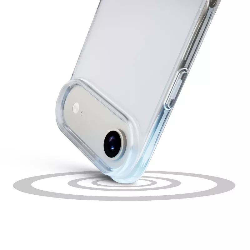 Cellularline Clear Protect - iPhone Air Σκληρή θήκη με λαστιχένια περιγράμματα