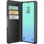 Cellularline Book Agenda - Galaxy S26 Θήκη τύπου βιβλίου με φινίρισμα τεχνητού δέρματος, μαγνητικό κούμπωμα, προστασία RFID και λειτουργία βάσης.
