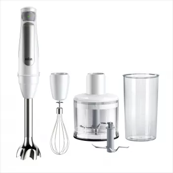 Braun MultiQuick 7 MQ7035IWH 0,6 L Ραβδομπλέντερ 1000 W Ανοξείδωτο ατσάλι, Λευκό