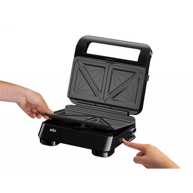 Braun Snack Maker 5 SM5000 Τοστιέρα 800 W Μαύρο