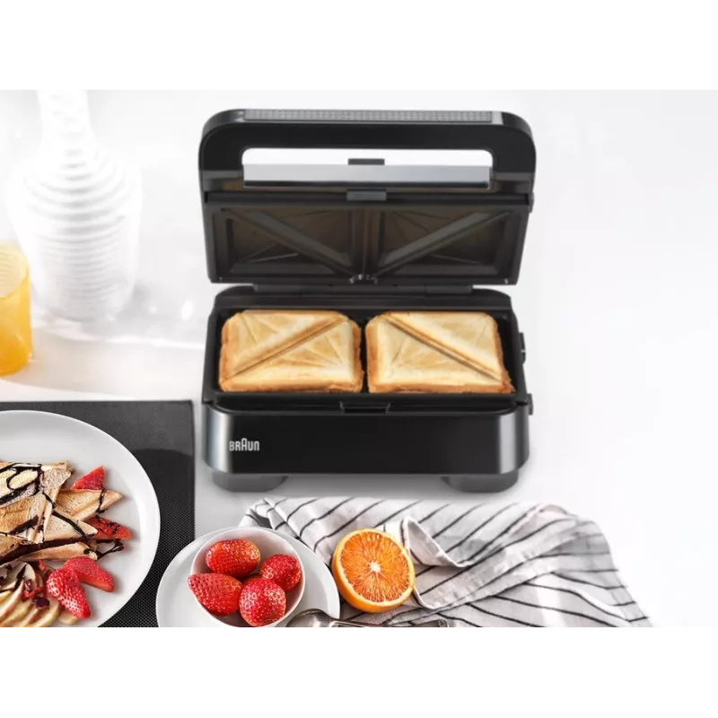 Braun Snack Maker 5 SM5000 Τοστιέρα 800 W Μαύρο