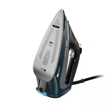 Braun TexStyle 9 0127409002 Σίδερο Σίδερο ατμού Πλάκα σιδερώματος EloxalPlus 3200 W Σκούρο μπλε