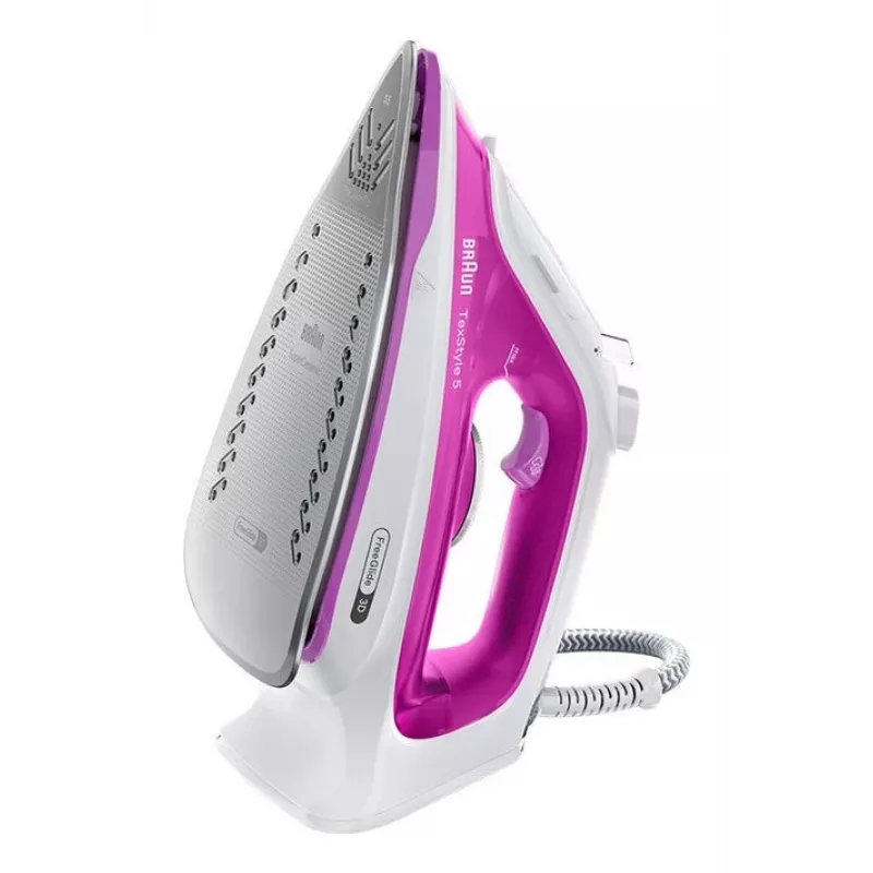 Braun TexStyle 5 SI 5225 Σίδερο ατμού 2500 W Ροζ, Λευκό