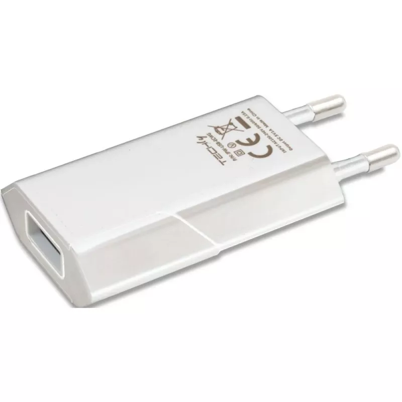 Techly IPW-USB-ECWW Φορτιστής για φορητές συσκευές Universal Λευκό AC Εσωτερικού χώρου