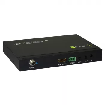 Techly HDMI 4x1 Multiviewer με αδιάλειπτο διακόπτη, HDMI, Μέταλλο, Μαύρο, 60 Hz, 1080p, 2,25 Gbit/s