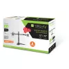 Techly ICA-LCD 2524 Βάση οθόνης / βάση 81,3 cm (32 ίντσες) Τραπέζι Μαύρο