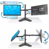 Techly ICA-LCD 2524 Βάση οθόνης / βάση 81,3 cm (32 ίντσες) Τραπέζι Μαύρο