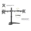 Techly ICA-LCD 2524 Βάση οθόνης / βάση 81,3 cm (32 ίντσες) Τραπέζι Μαύρο