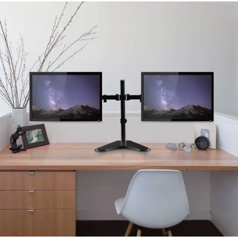 Techly ICA-LCD 2524 Βάση οθόνης / βάση 81,3 cm (32 ίντσες) Τραπέζι Μαύρο