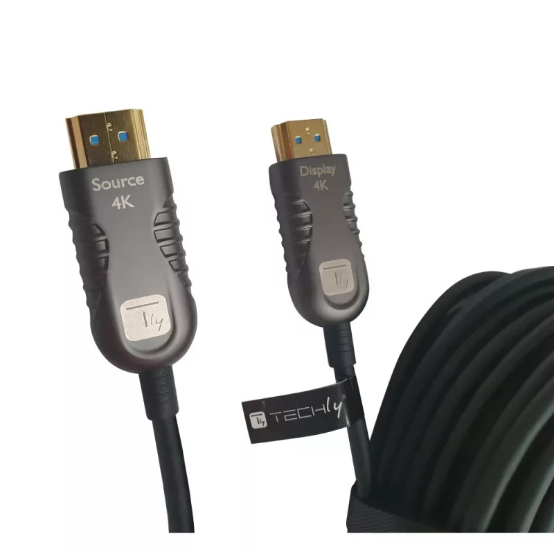 Techly ICOC HDMI-HY2-070 Καλώδιο HDMI 70 m HDMI Type A (Standard) Μαύρο