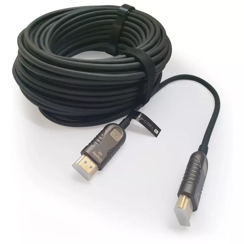 Techly ICOC HDMI-HY2-070 Καλώδιο HDMI 70 m HDMI Type A (Standard) Μαύρο