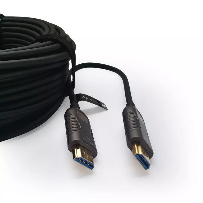 Techly ICOC HDMI-HY2-070 Καλώδιο HDMI 70 m HDMI Type A (Standard) Μαύρο