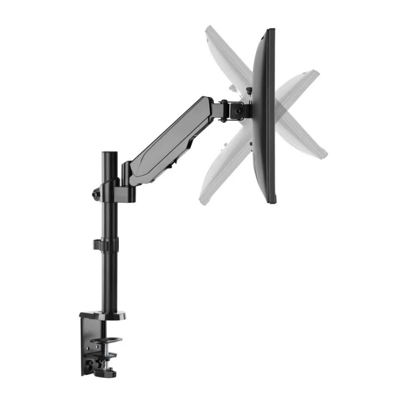 Techly ICA-LCD 515B Βάση οθόνης / βάση 81,3 cm (32 ίντσες) Γραφείο Μαύρο