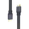 Techly HDMI 2.0 επίπεδο καλώδιο High Speed με Ethernet A/A M/M 1m