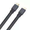 Techly HDMI 2.0 επίπεδο καλώδιο High Speed με Ethernet A/A M/M 1m