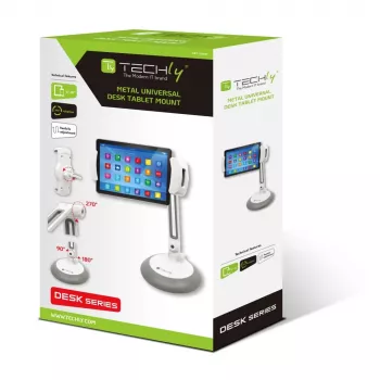 Techly Universal βάση γραφείου για smartphone και tablet έως 10 ίντσες