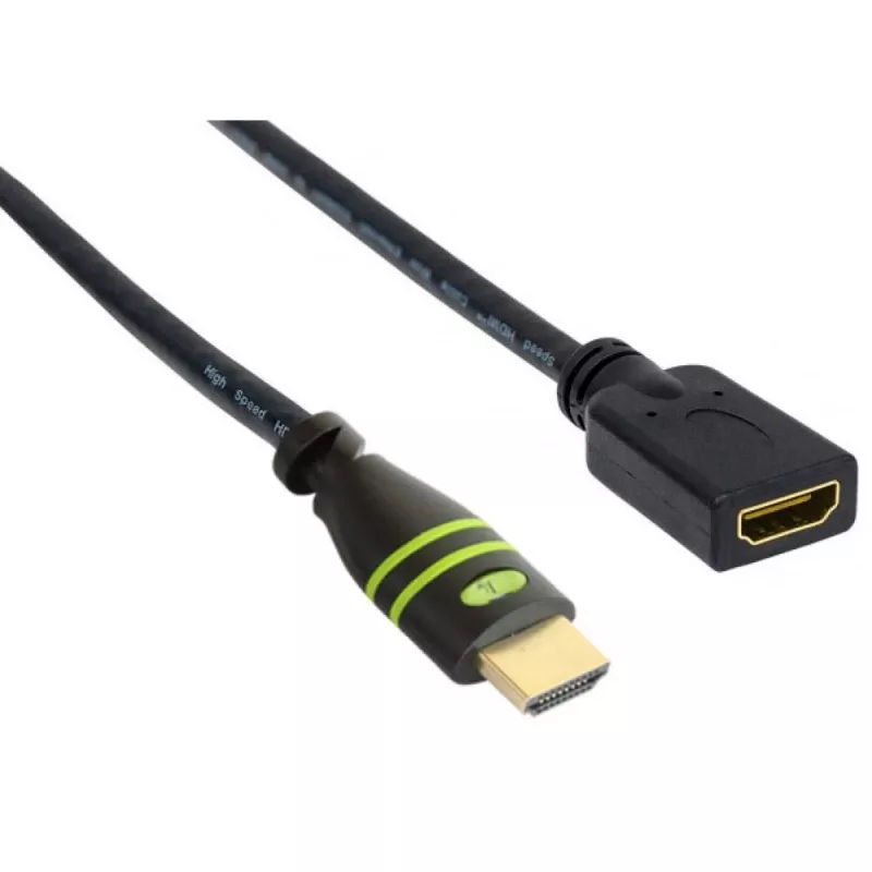 Techly HDMI High Speed καλώδιο επέκτασης με Ethernet 4K 60Hz M/B 3,0 m