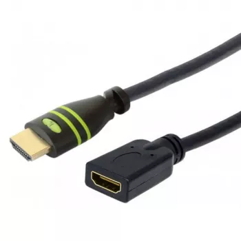 Techly HDMI High Speed καλώδιο επέκτασης με Ethernet 4K 60 Hz βύσμα αρσενικό/υποδοχή θηλυκή 5,0 m
