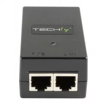 Techly I-SWHUB-1500STY Προσαρμογέας PoE Fast Ethernet 48 V