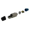 Techly IWP-8P8C-CAT81STY Σύνδεσμος καλωδίου RJ45 Μπεζ