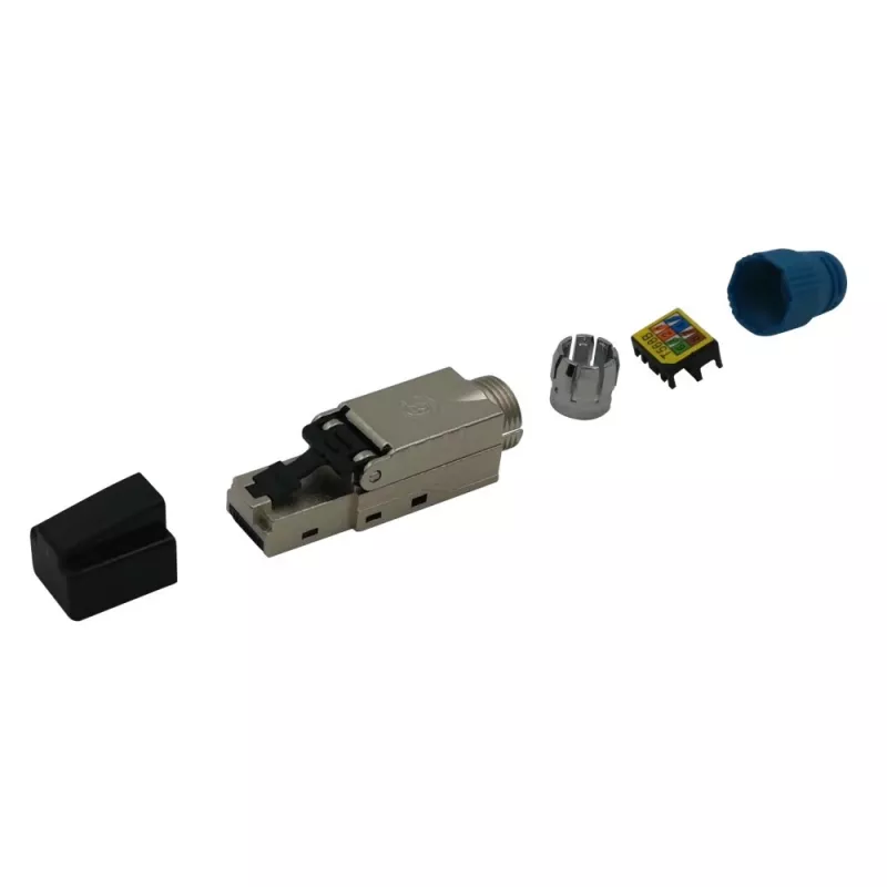 Techly IWP-8P8C-CAT81STY Σύνδεσμος καλωδίου RJ45 Μπεζ