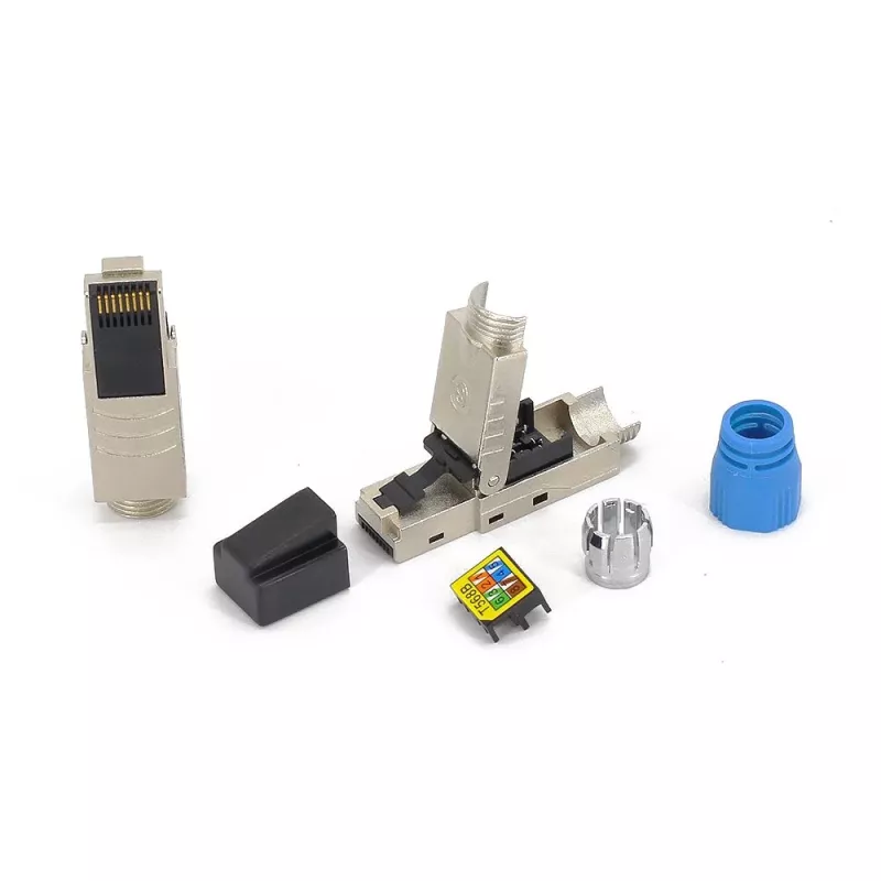 Techly IWP-8P8C-CAT81STY Σύνδεσμος καλωδίου RJ45 Μπεζ