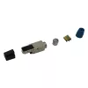 Techly IWP-8P8C-CAT81STY Σύνδεσμος καλωδίου RJ45 Μπεζ
