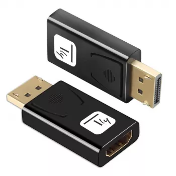 Techly IADAP DSP-2124K Προσαρμογέας καλωδίου Μαύρο