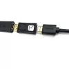 Techly IADAP DSP-2124K Προσαρμογέας καλωδίου Μαύρο