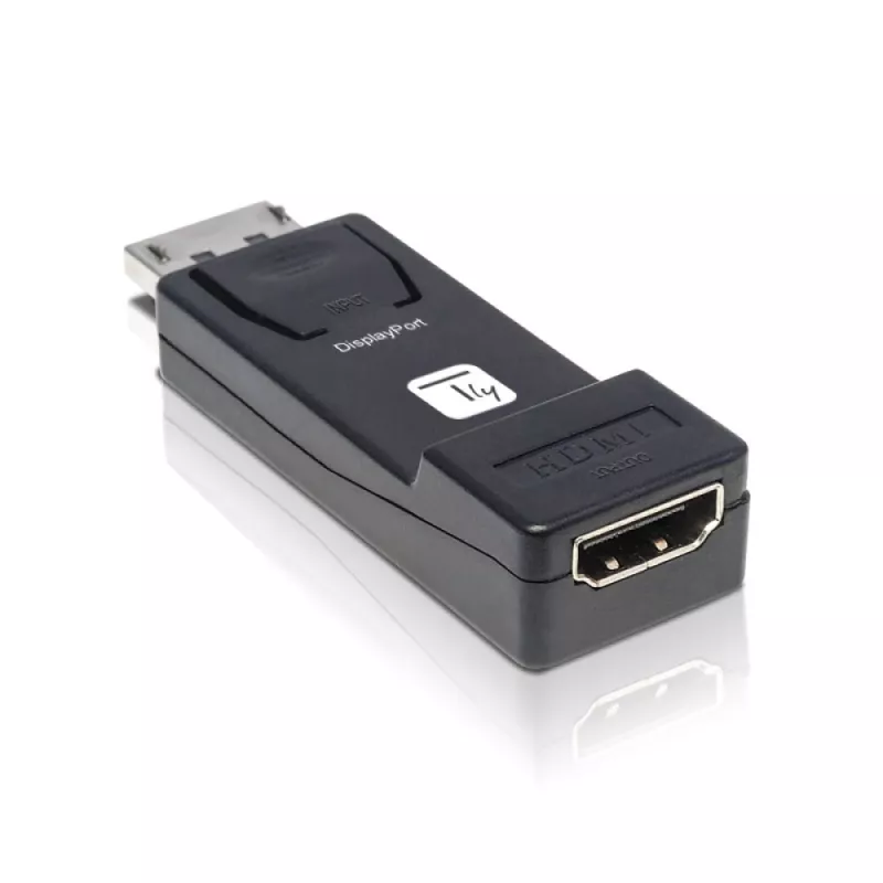 Techly IADAP DSP-2124K3 Μετατροπέας σήματος βίντεο Παθητικός μετατροπέας βίντεο
