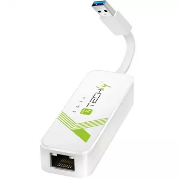 Techly IDATA USB-ETGIGA-3A Προσαρμογέας δικτύου USB 3.0 Gigabit Ethernet