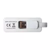 Techly IDATA USB-ETGIGA-3A Προσαρμογέας δικτύου USB 3.0 Gigabit Ethernet