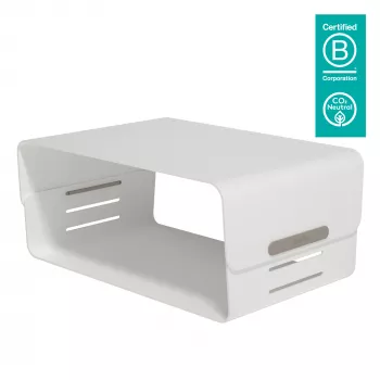 Dataflex Addit Bento® Ανύψωση οθόνης - ρυθμιζόμενη 120, ελεύθερη τοποθέτηση, 20 kg, ρύθμιση ύψους, Γκρι, Λευκό