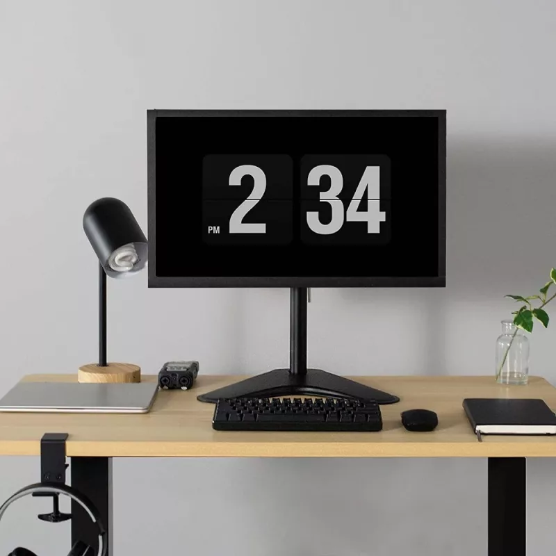 Techly ICA-LCD 2500 Βάση/στήριγμα οθόνης 68,6 cm (27 ίντσες) Γραφείο Μαύρο