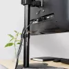 Techly ICA-LCD 2500 Βάση/στήριγμα οθόνης 68,6 cm (27 ίντσες) Γραφείο Μαύρο
