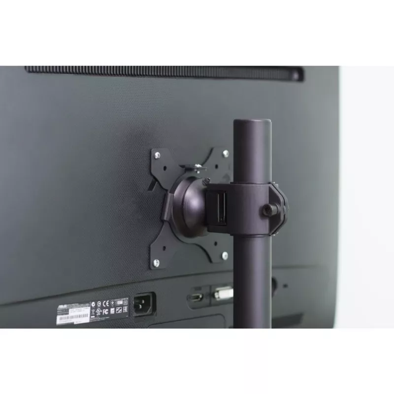 Techly ICA-LCD 2500 Βάση/στήριγμα οθόνης 68,6 cm (27 ίντσες) Γραφείο Μαύρο