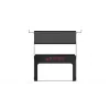 Res-Tech X1-GT RES TABLE, Μαύρο, Αλουμίνιο, 13 kg, Ιταλία