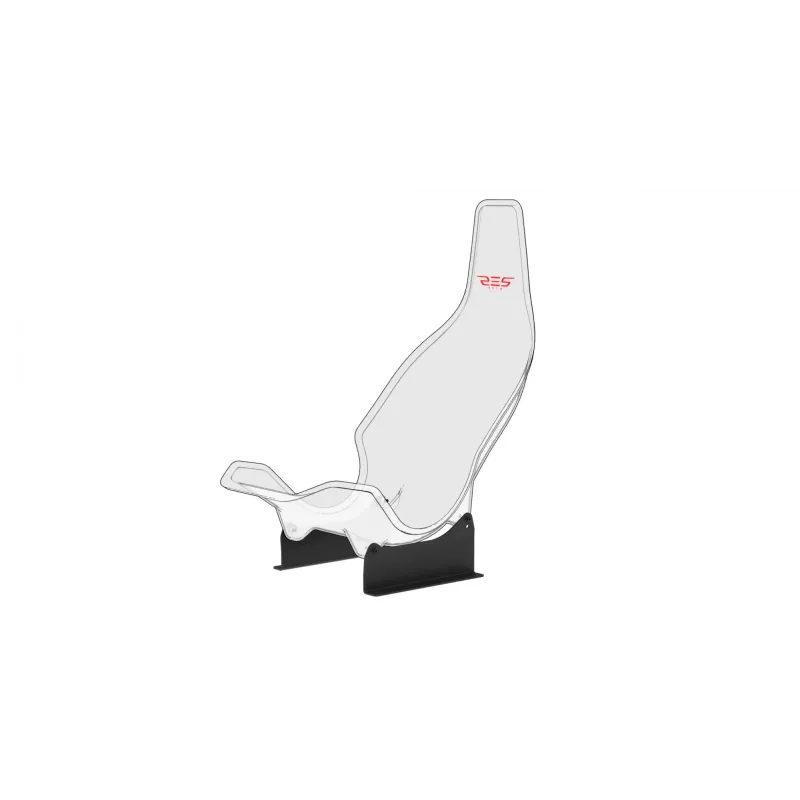 Res-Tech GT CARBON SEAT SUPPORT, Βάση καθίσματος, Μαύρο
