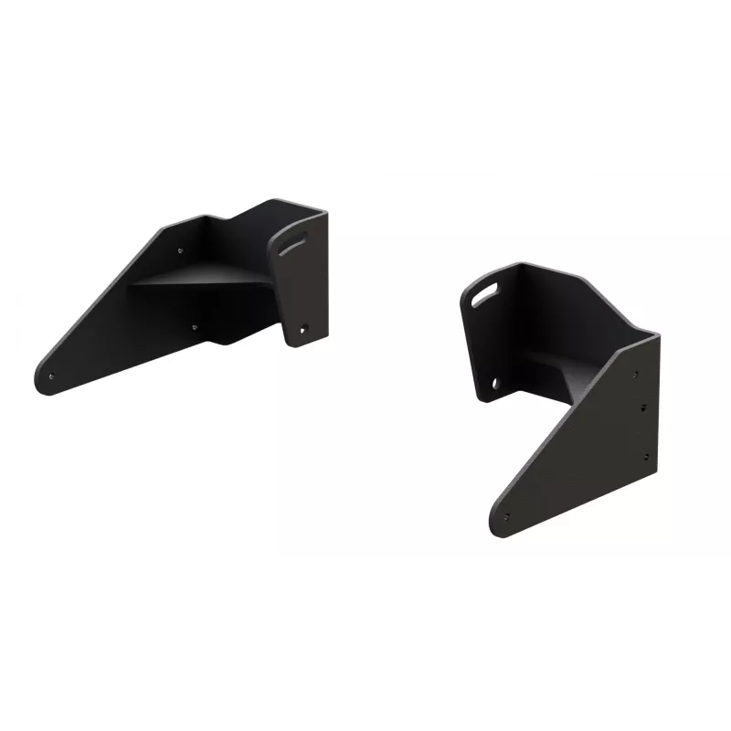 Res-Tech GT DD SUPPORT FANATEC, Βάση βάσης τιμονιού αγώνων, Μαύρο, Χάλυβας