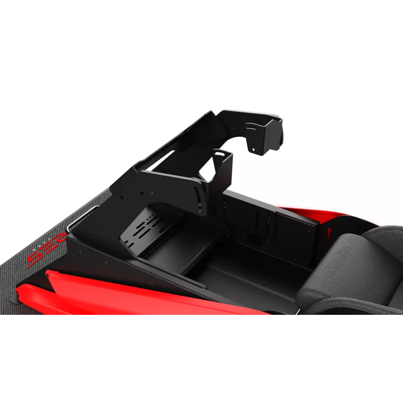 Res-Tech GT DD SUPPORT FANATEC, Βάση βάσης τιμονιού αγώνων, Μαύρο, Χάλυβας