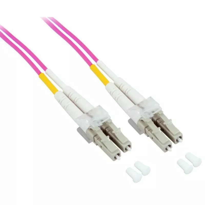 Techly LC/LC Πολύτροπο 50/125 OM4 Καλώδιο οπτικών ινών 10m ILWL D5-LCLC-100/OM4