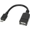 Techly Καλώδιο USB2.0 OTG A-Υποδοχή / Micro-B-Βύσμα 0,2 m ICOC UOTG-194