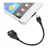 Techly Καλώδιο USB2.0 OTG A-Υποδοχή / Micro-B-Βύσμα 0,2 m ICOC UOTG-194