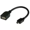 Techly Καλώδιο USB2.0 OTG A-Υποδοχή / Micro-B-Βύσμα 0,2 m ICOC UOTG-194
