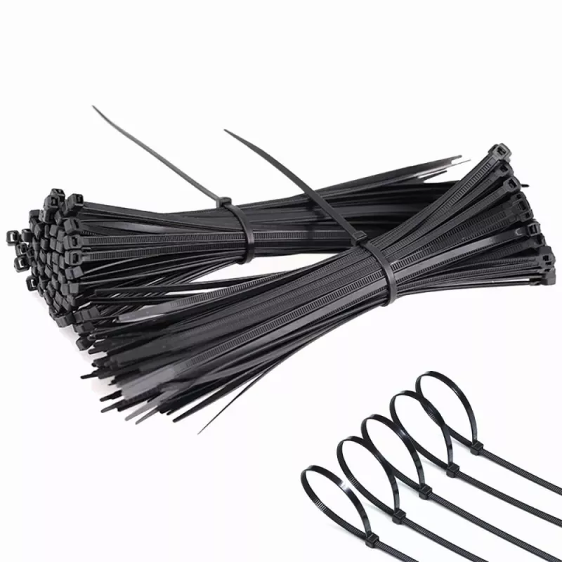 Techly Δεματικά καλωδίων Nylon Patch 100X2,5 mm 100 τεμ. Μαύρο ISWT-10025-BK